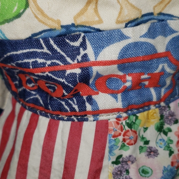 Coach Story Patch Bucket Patchwork Hat - Picture 14 of 16